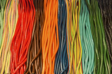 Madrid (İspanya): meyan kökü şeritler