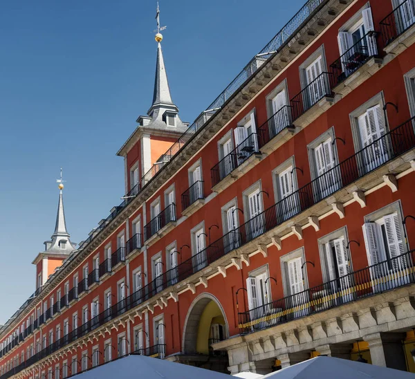Madrid (Spain):  Plaza Mayor — 图库照片