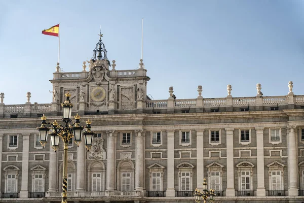 Madrid (Spanje): Koninklijk Paleis — Stockfoto