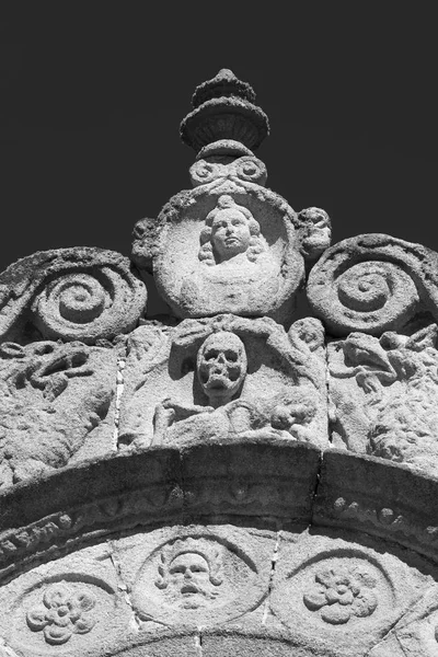 Avila (Castilla y Leon, İspanya): katedral detay