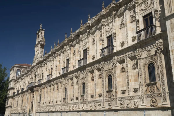 Leon (Spanyolország): San Marcos palace — Stock Fotó