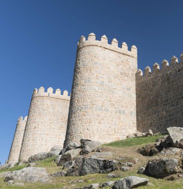 Avila (Castilla y Leon, Spain): walls