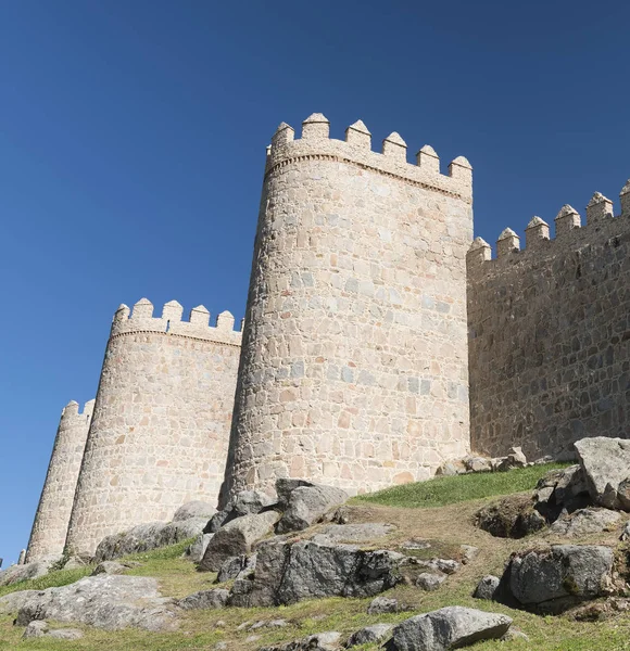 Ávila (Castilla y León, España): murallas —  Fotos de Stock