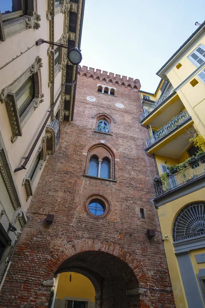 Monza (Italy), the Teodolinda tower — Stock Photo, Image