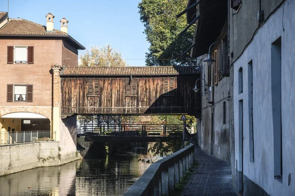 Martesana (ミラノ、イタリア): ゴルゴンゾーラ — ストック写真