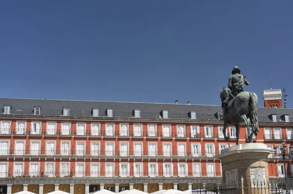 Madrid (Spain):  Plaza Mayor — стокове фото