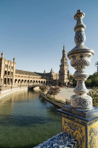 Sevilla (Andalucia, Spain): Plaza de Espana — 图库照片