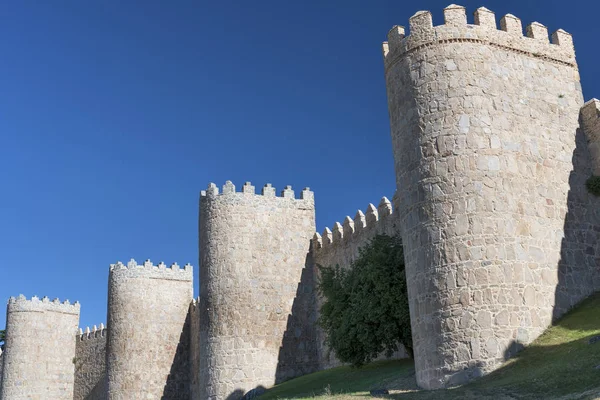 Ávila (Castilla y León, España): murallas —  Fotos de Stock