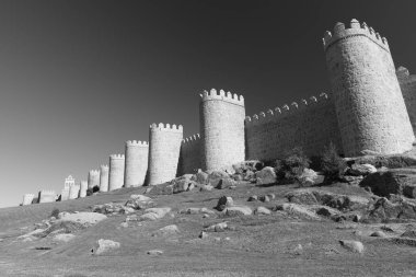 Avila (Castilla y Leon, Spain): walls