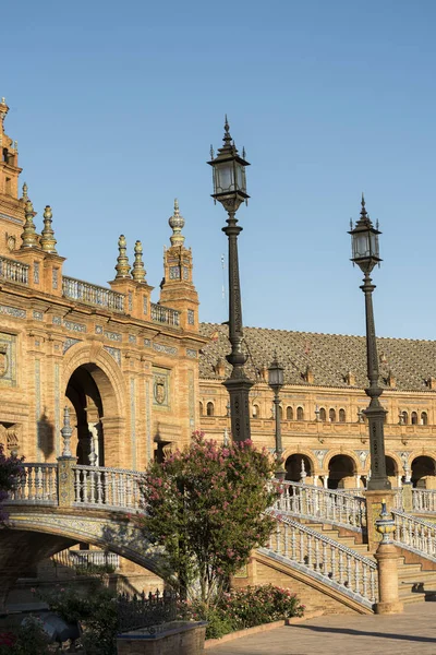 Sevilla (Andalucía, España): Plaza de España — Foto de Stock