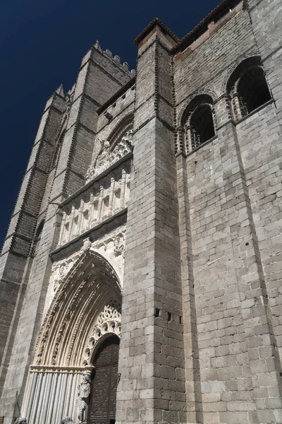 Avila (Castilla y Leon, Spain): cathedral — 스톡 사진