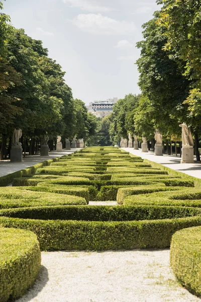 Madrid (Spain): Buen Retiro park — Φωτογραφία Αρχείου