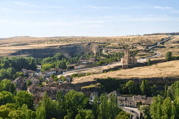 Segovia (Espanha): paisagem de Alcazar — Fotografia de Stock