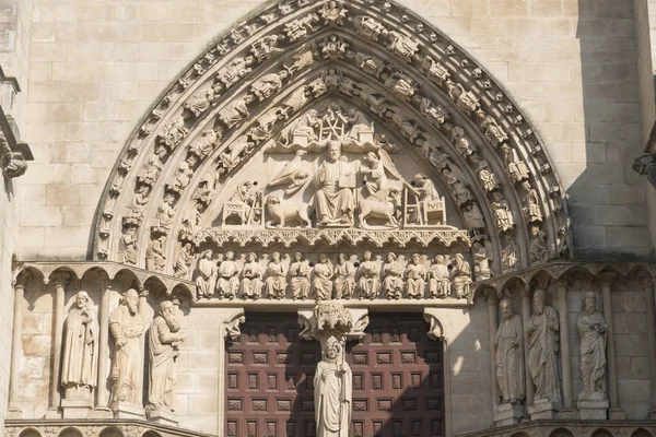 Burgos (Spania): katedral – stockfoto