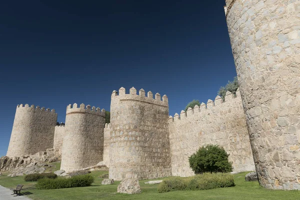 Avila (Castilla y Leon, Spain): walls — Stockfoto