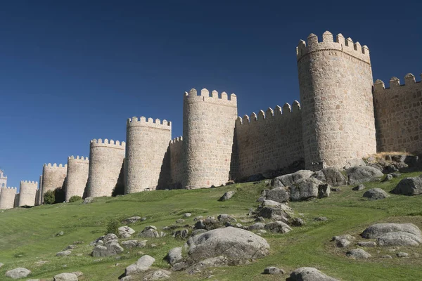 Avila (Castilla y Leon, Spain): walls — Stockfoto