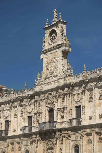 Leon (Spanien): San Marcos palace — Stockfoto