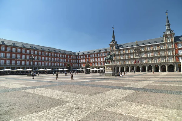 Madrid (Spain):  Plaza Mayor — Stockfoto