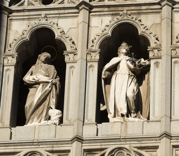 Toledo (Spania): gotisk katedral – stockfoto