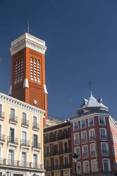 Madrid (Spanien): byggnader — Stockfoto