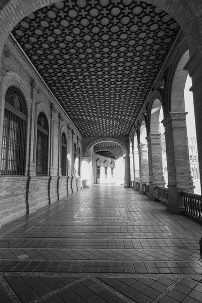 Sevilla (Andalucia, Spain): Plaza de Espana — Stock Photo, Image