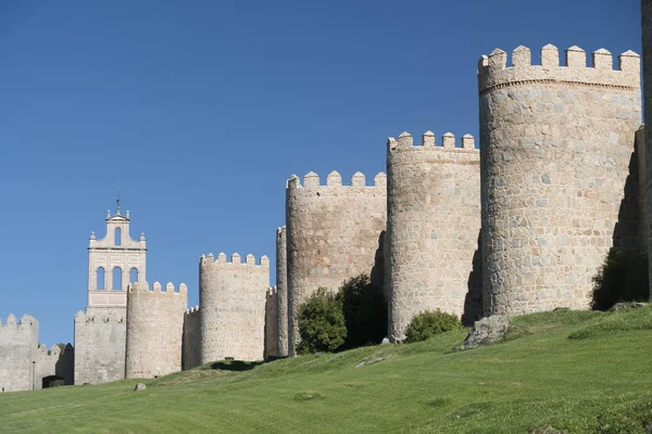 Avila (Castilla y Leon, Spain): walls — ストック写真