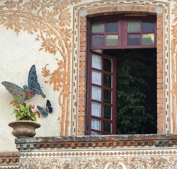 ポルト パラディーゾ (イタリアの窓) — ストック写真