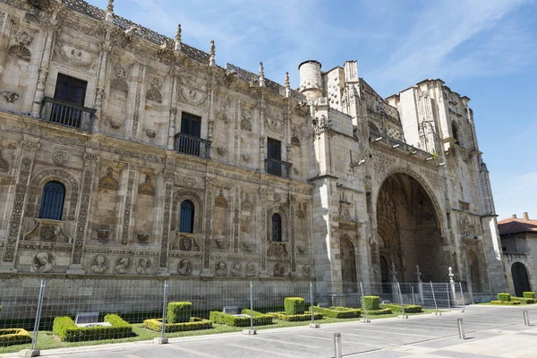 Leon (Espanha): Palácio de San Marcos — Fotografia de Stock