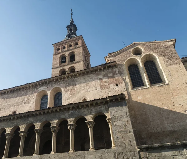 Segovia (Espanha): igreja de San Martin — Fotografia de Stock