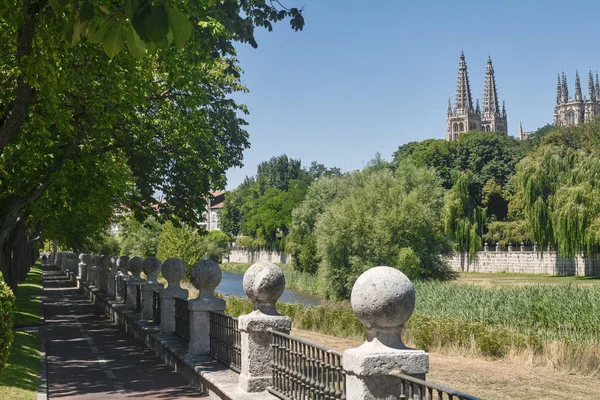 Burgos (España): paisaje urbano — Foto de Stock