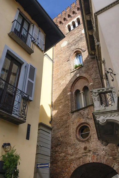 Monza (italien), der teodolinda turm — Stockfoto