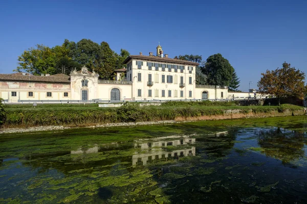 Cassinetta di Lugagnano (Milan, Italy): Villa Visconti Maineri — Stock Fotó