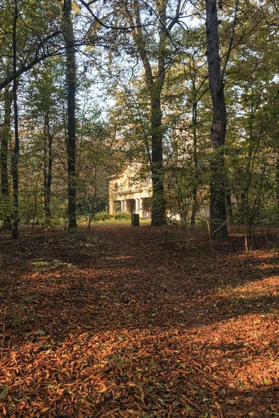 Monza (Itálie): park na podzim — Stock fotografie