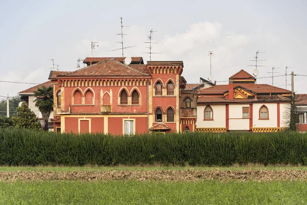Tradate (Lombardia, Itália): edifícios antigos — Fotografia de Stock