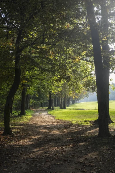 Monza (Italia): il parco in autunno — Foto Stock