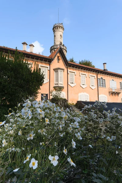 Varese (Itálie): Villa Mirabello v Giardini Estensi — Stock fotografie