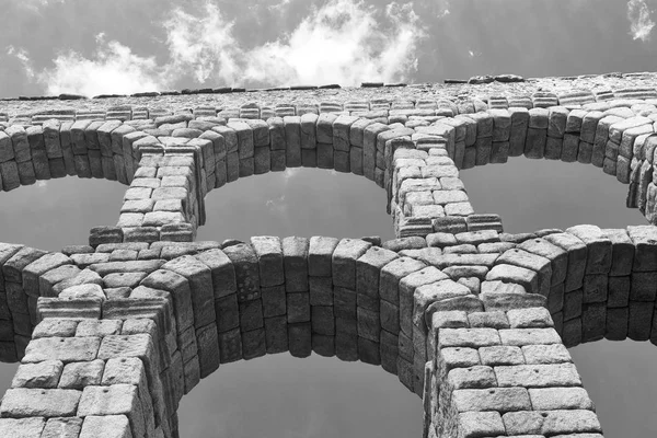 Segovia (Španělsko): Římský akvadukt — Stock fotografie