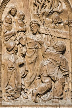 Leon (İspanya): katedral dış