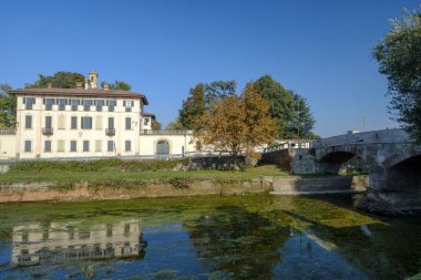 Cassinetta di Lugagnano (Milan, Italy): Villa Visconti Maineri