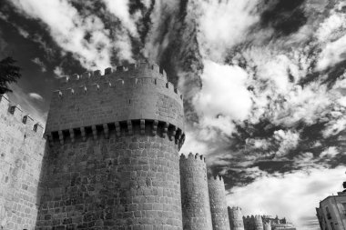 Avila (Castilla y Leon, Spain): walls