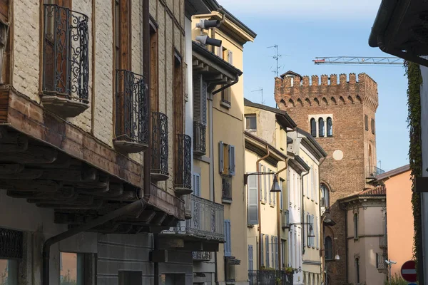 Monza (Itálie): historické budovy — Stock fotografie