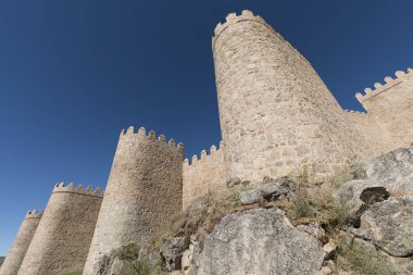 Avila (Castilla y Leon, Spain): walls