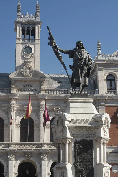 Valladolid (Castilla y Leon, Spain): Plaza Mayor — Stockfoto