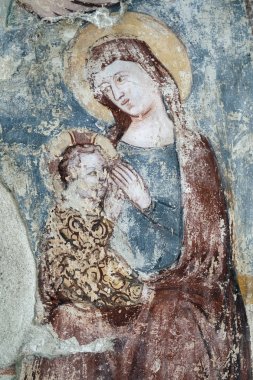 Agliate Brianza (İtalya): tarihi kilise, vaftizhane