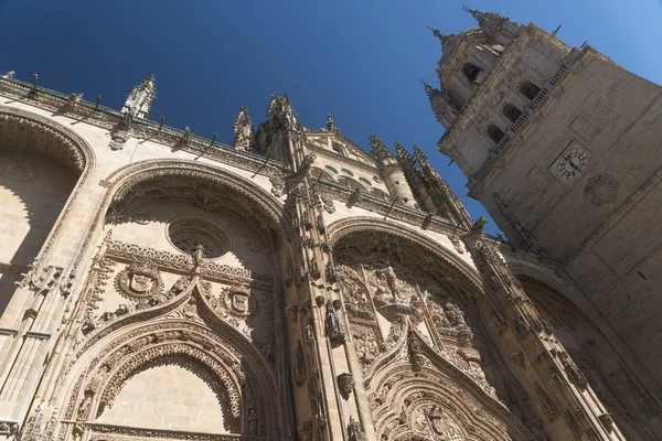 Salamanca (Spanien): historiska katedral — Stockfoto