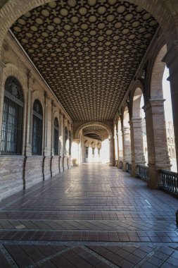 Sevilla (Andalucia, Spain): Plaza de Espana