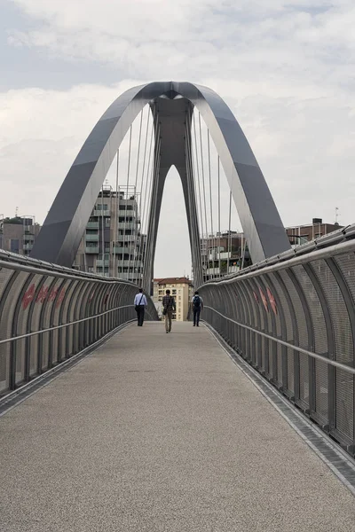 Milaan (Italië). moderne gebouwen op Portello — Stockfoto