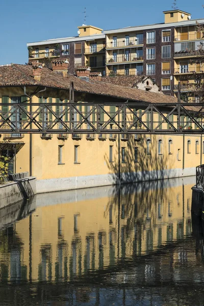 Milano, canale di Martesana — Foto Stock