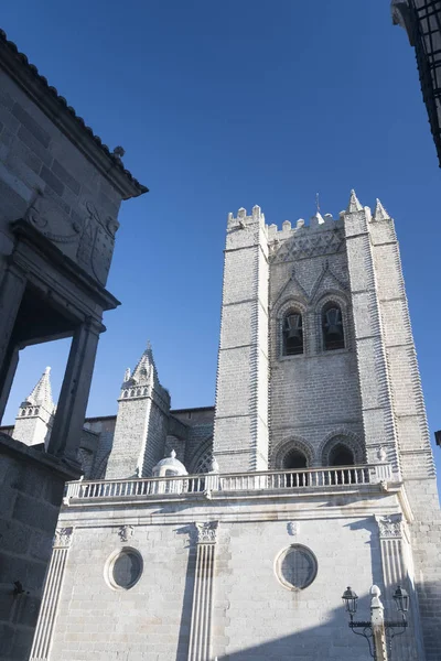 Avila (Castilla y Leon, Espanha): catedral — Fotografia de Stock
