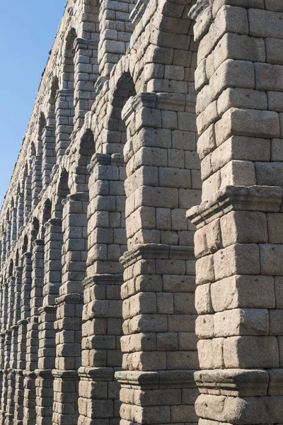 Segóvia (Espanha): aqueduto romano — Fotografia de Stock